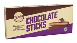 Dazzley Chocolate Sticks 125g