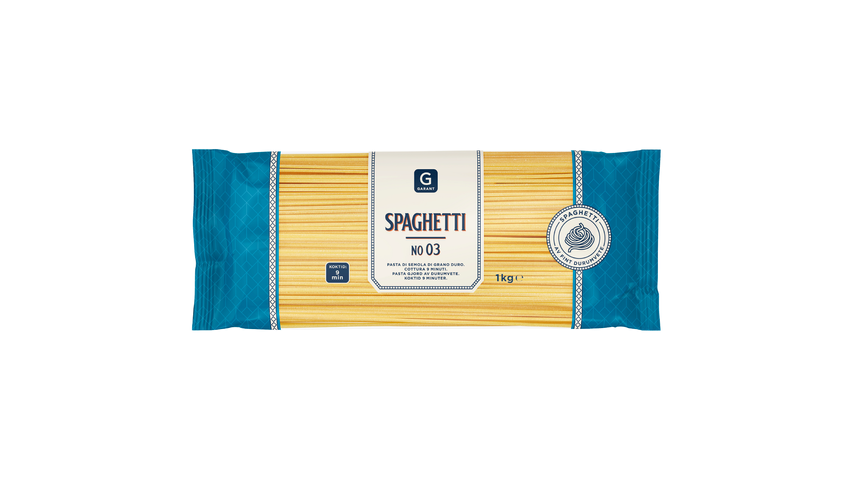 Garant Cooked Spaghetti 1Kg 1KG 