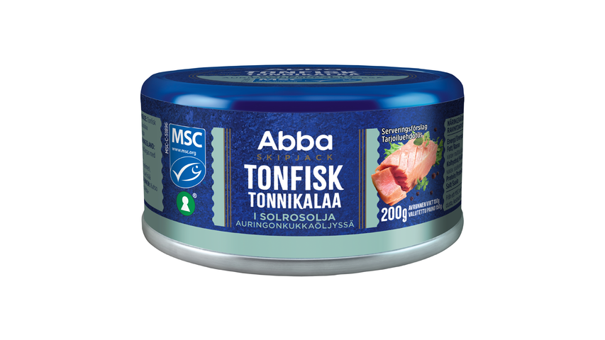 Abba MSC Tonfisk i Solrosolja 200g