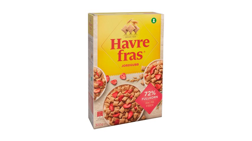 Havrefras Jordgubb 300g 