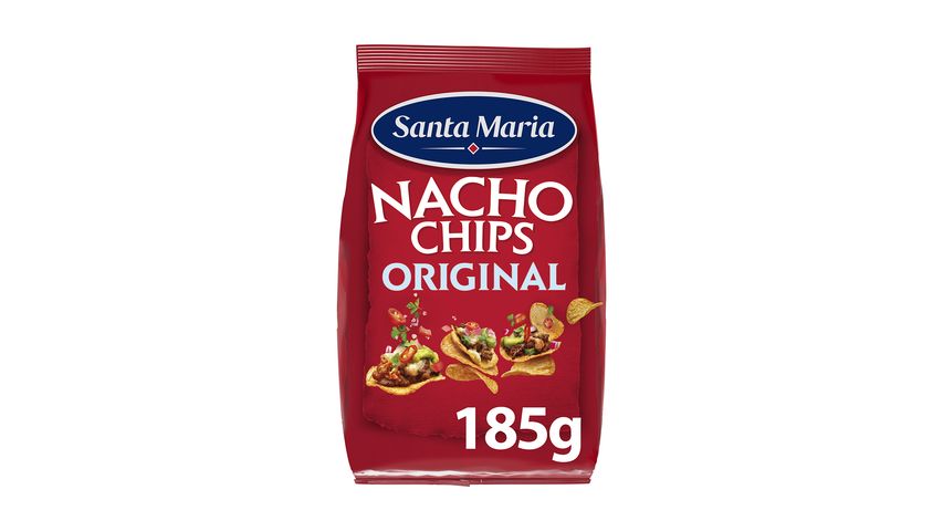 Santa Maria Chips Nacho 185G 