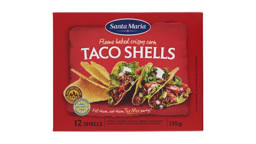 Santa Maria Taco Shells 135G 