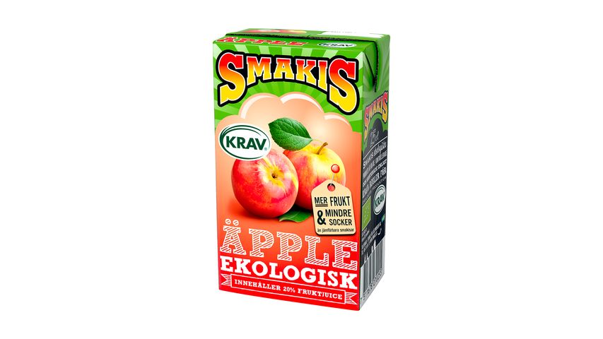 Smakis Apple Drink Organic 25cl 