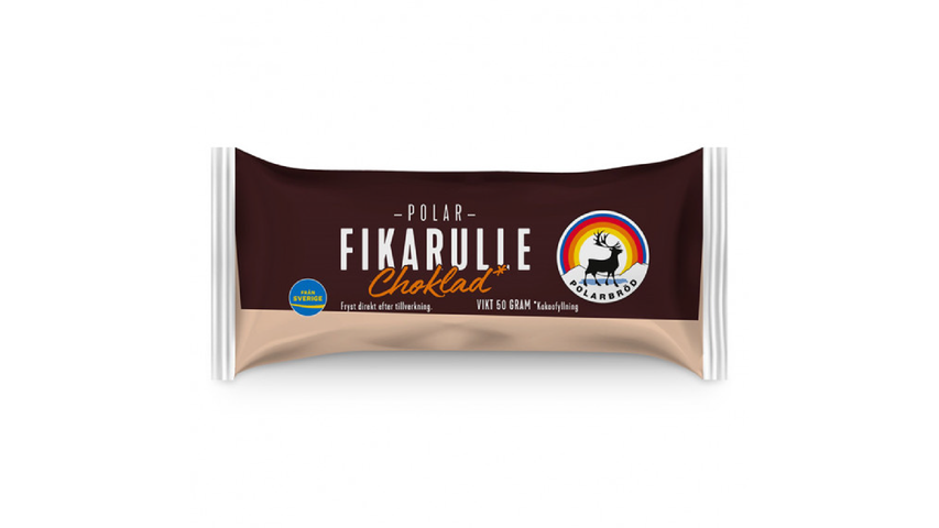 Polarbröd Fikarulle Choklad 50g