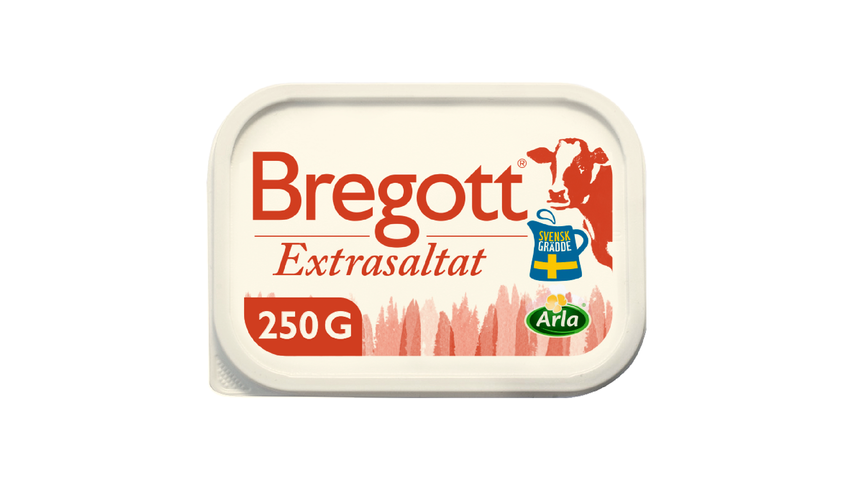 Bregott® Extrasaltat Smör & Raps 250g