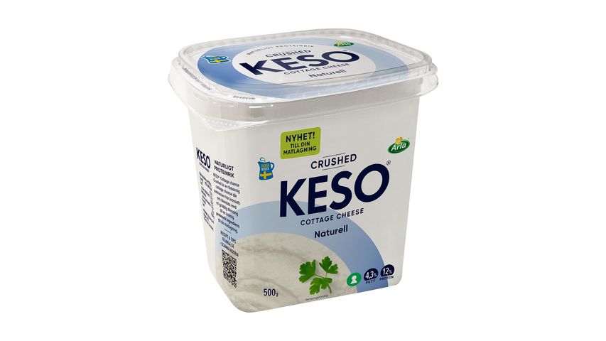 Keso® Cottage Cheese Crushed 500g