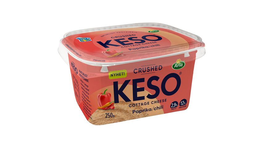 Keso® Cottage Cheese Crushed Paprika/Chili 250g