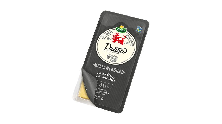 Arla Ko Präst Sliced Cheese 150g