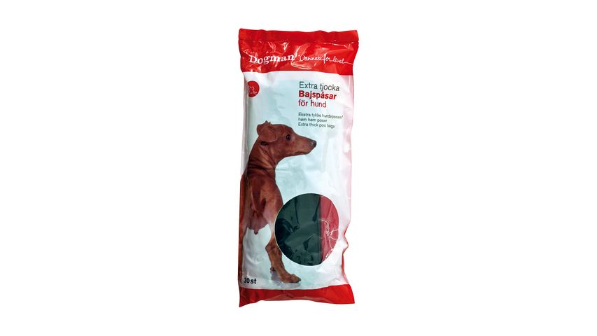 Dogman Bajspåse 30pack 120g