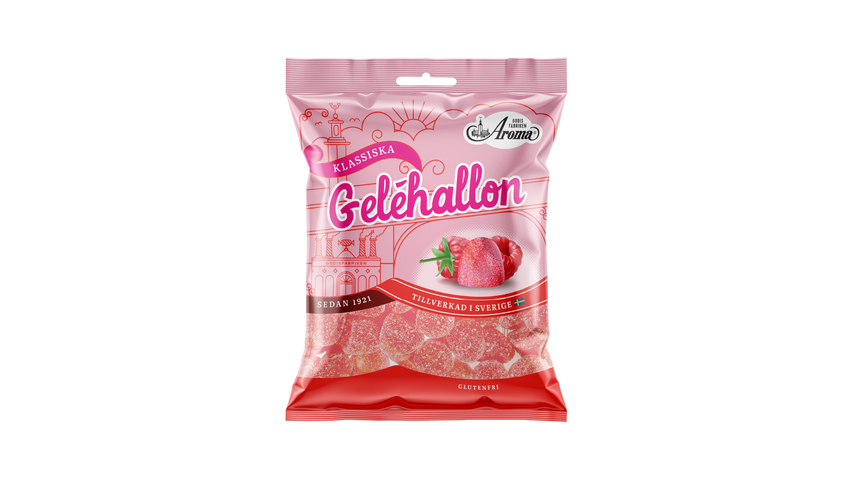 Aroma Geléhallon 125g