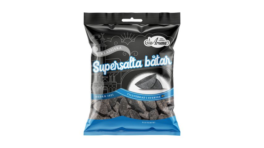 Aroma Supersalta Båtar 115g 