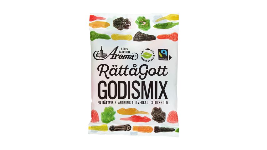 Aroma Rättågott Godismix 140g