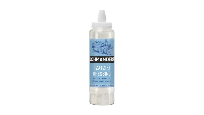 Lohmanders Dressing Tzatziki 250ML 