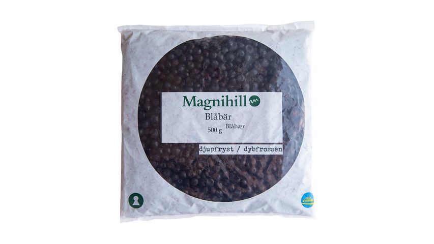 Magnihill Blueberries Swedish Wild 500g