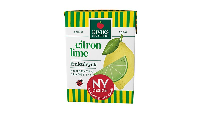 Kiviks Concentraded Drink Lemon/Lime 20cl