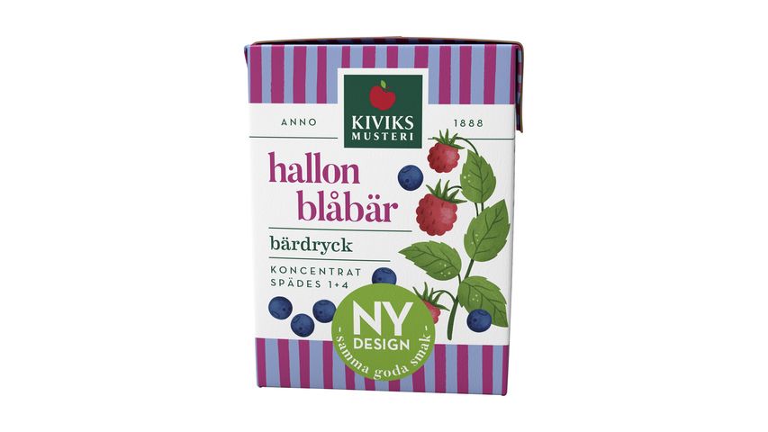 Kiviks Koncentrerad Dryck Hall/Blåbär 20cl