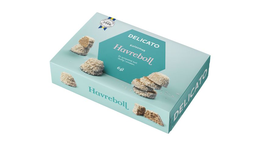 Delicato Havreboll 6-p