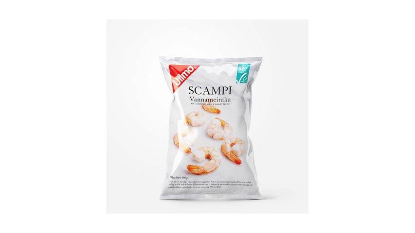 Ullmo Cooked Shell-off Vannamei Shrimp 400g