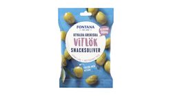 Fontana Snacksoliver Vitl�ök Fyllda 70g