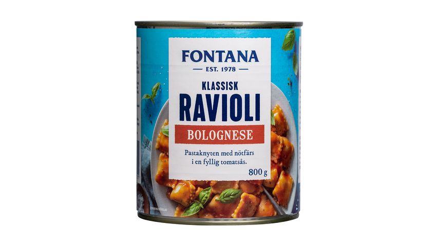 Fontana Ravioli Bolognese 800g 