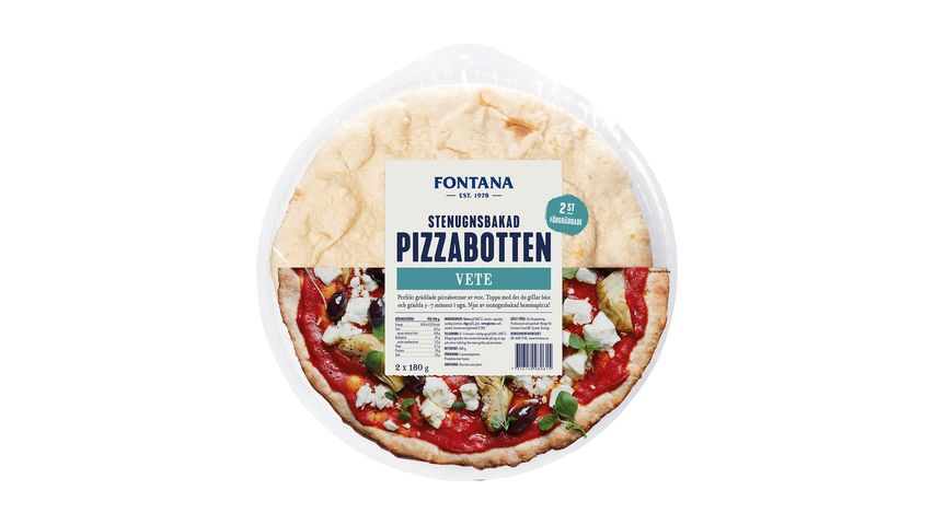 Fontana Pizza Crust 2pcs 360g