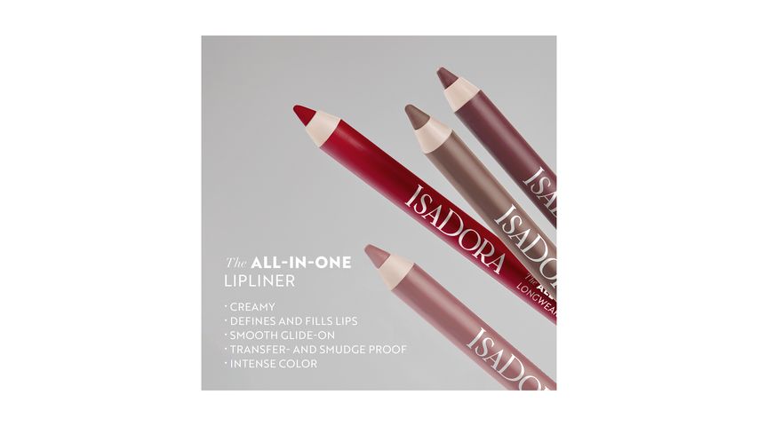 Isadora All-In-One Lipliner 03 Creamy Brown