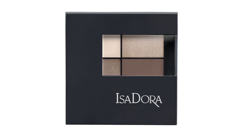 Isadora Eyeshadow Quartet 04 Cappuccino