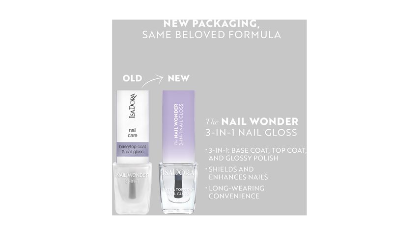 Isadora Nail Wonder 3-In-1