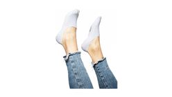 Frank Dandy Socks Invisible Bamboo 3-pack - White Unisex 36-40