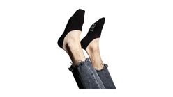 Frank Dandy Socks Invisible Bamboo 3-pack - Black Unisex 36-40