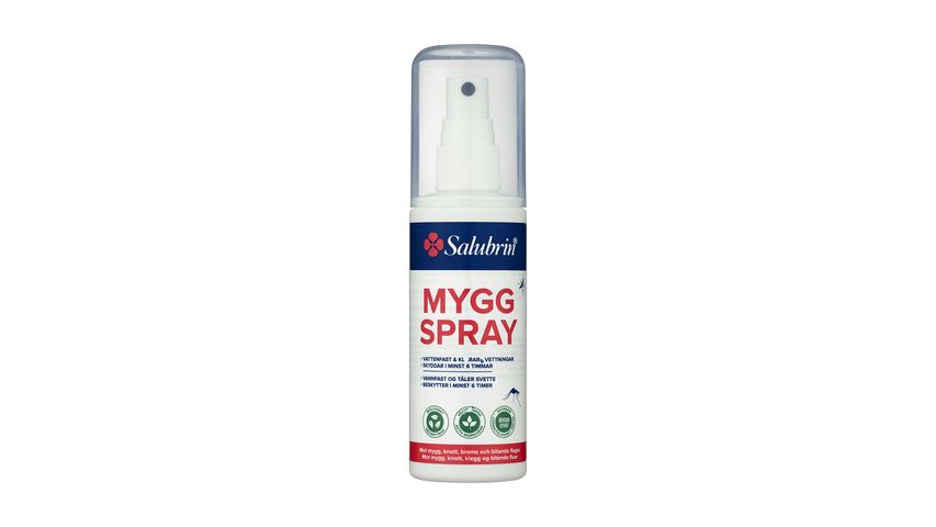 Salubrin Myggspray Vattenfast 100ml 