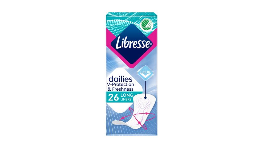 Libresse Panty Liner Long  26pieces