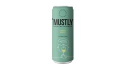 Mustly Sparkling Coldpress Green Apple 330ml