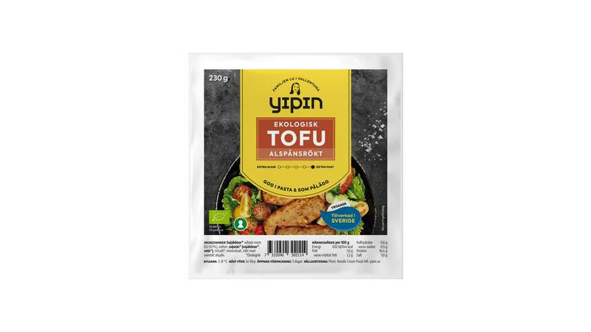 Yipin Tofu Alspånsrökt 230g