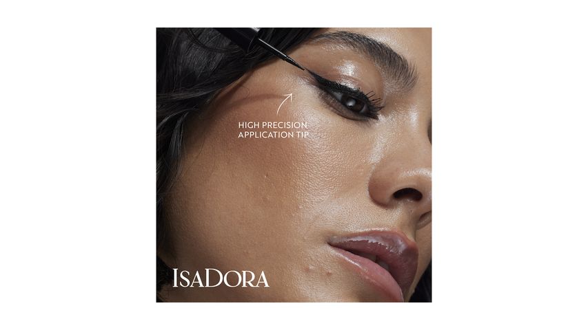 Isadora Glossy Eyeliner 40 Chrome Black 1-p 