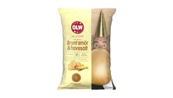 Olw Delichips Brynt Smör & Havssalt 150g