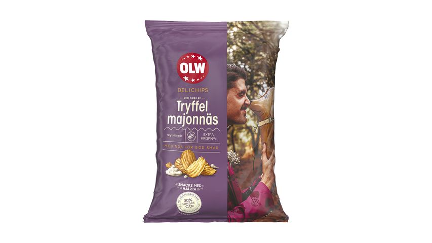 OLW Delichips Tryffelmajonäs 150g