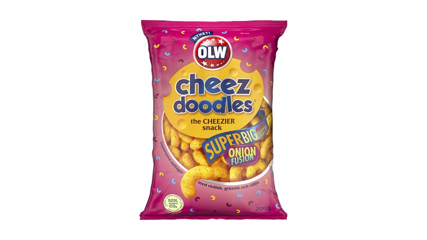 OLW Super Cheez Doodles Onion Fusion 200g