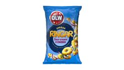 Olw Ringar Sourcream & Onion 85g 