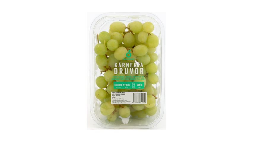 Vindruvor Grön 500g