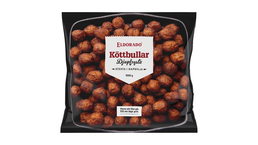 Eldorado Köttbullar Fryst 1000g