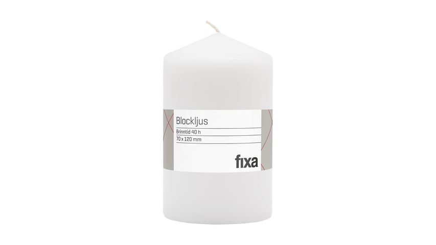 Fixa Blockljus 12Cm 1-p 