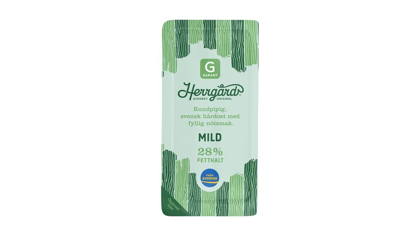 Garant Herrgård Mild Skivad 28% 150g 