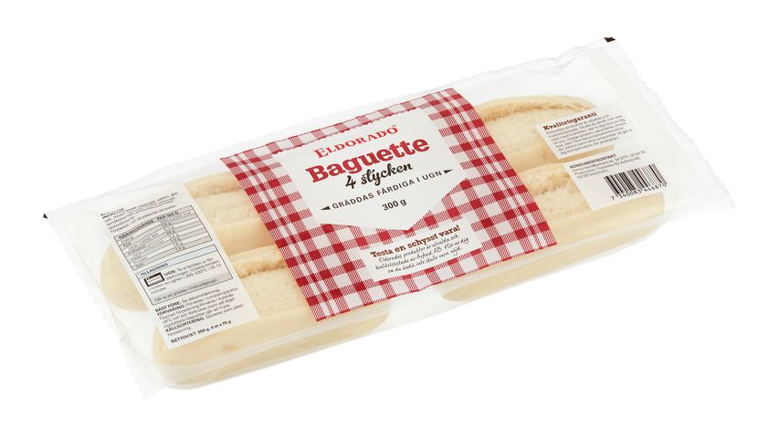 Eldorado Baguette Wheat 300g 4-p