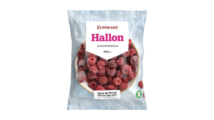 Eldorado Raspberries, Frozen 500g