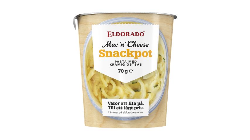 Eldorado Snackpot Mac 'N Cheese 70g