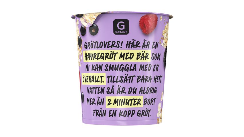 Garant Grötkopp Bär 65g 