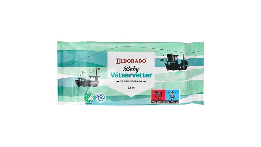 Eldorado Våtservetter 72st