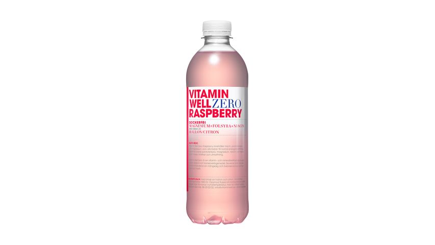 Vitamin Well Zero Raspberry 50cl