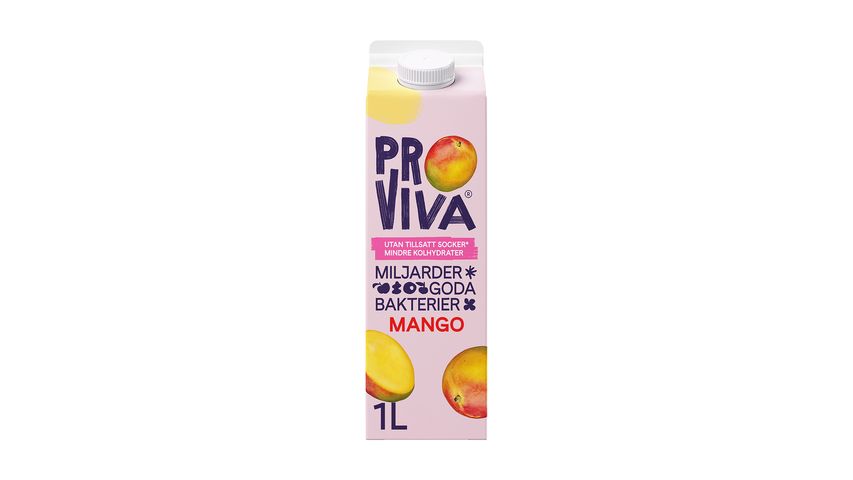 Proviva Mango No Added Sugar Fruit Drink 1L